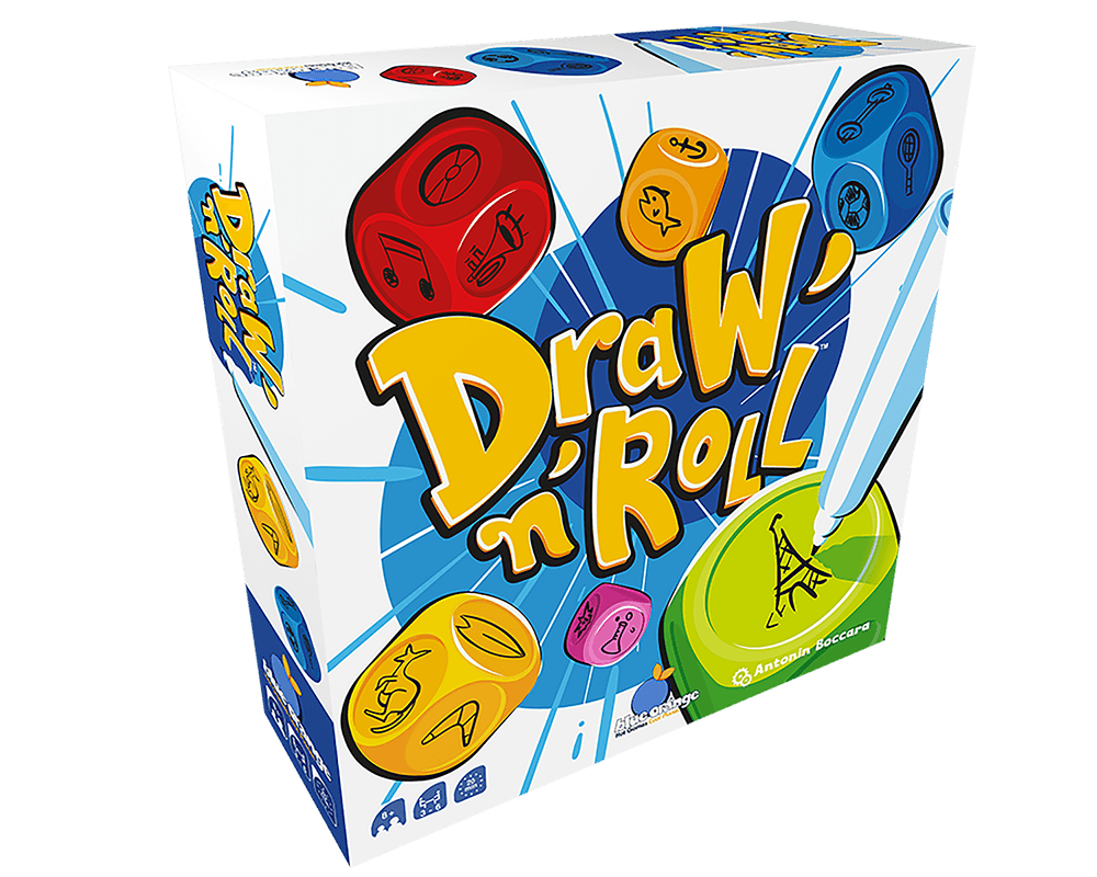 Draw n Roll: Juego de Mesa Marca Blue Orange