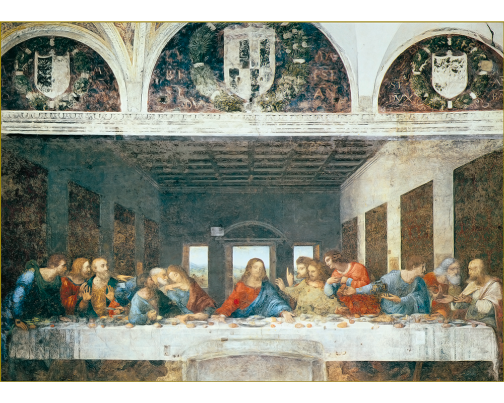 Leonardo Da Vinci - La Última Cena: Rompecabezas 1000 piezas Ricordi