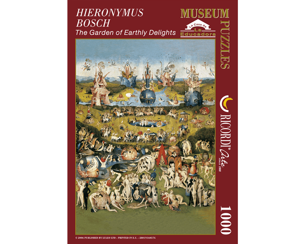 El Bosco Jardin De Las Delicias Rompecabezas 1000 piezas Ricordi