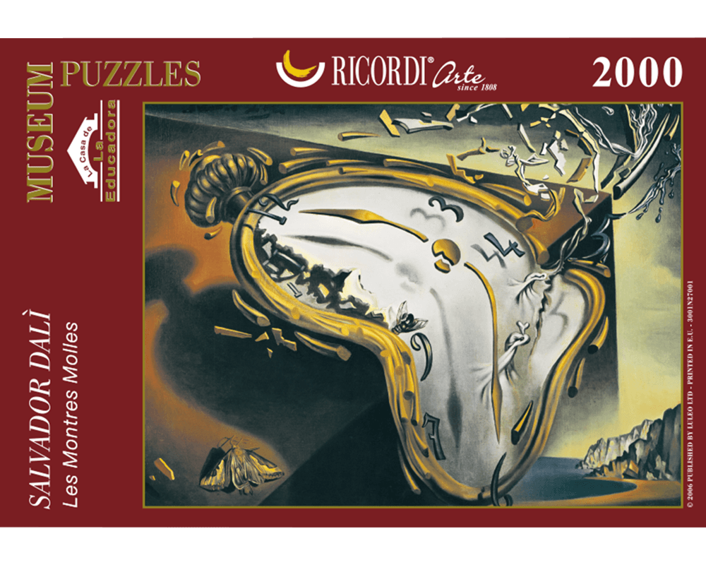 Salvador Dalí - Reloj Flexible: Rompecabezas 2000 Piezas Ricordi