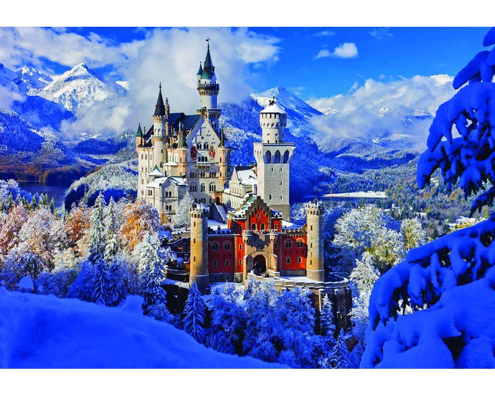 Castillo Neuschwanstein Rompecabezas 2000 Piezas Anatolian