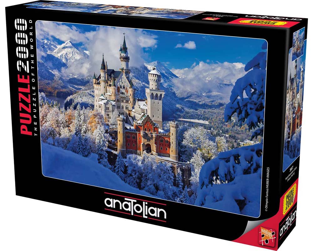 Castillo Neuschwanstein Rompecabezas 2000 Piezas Anatolian
