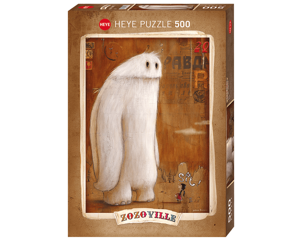 Zozoville - Sit!: Rompecabezas 500 piezas Heye