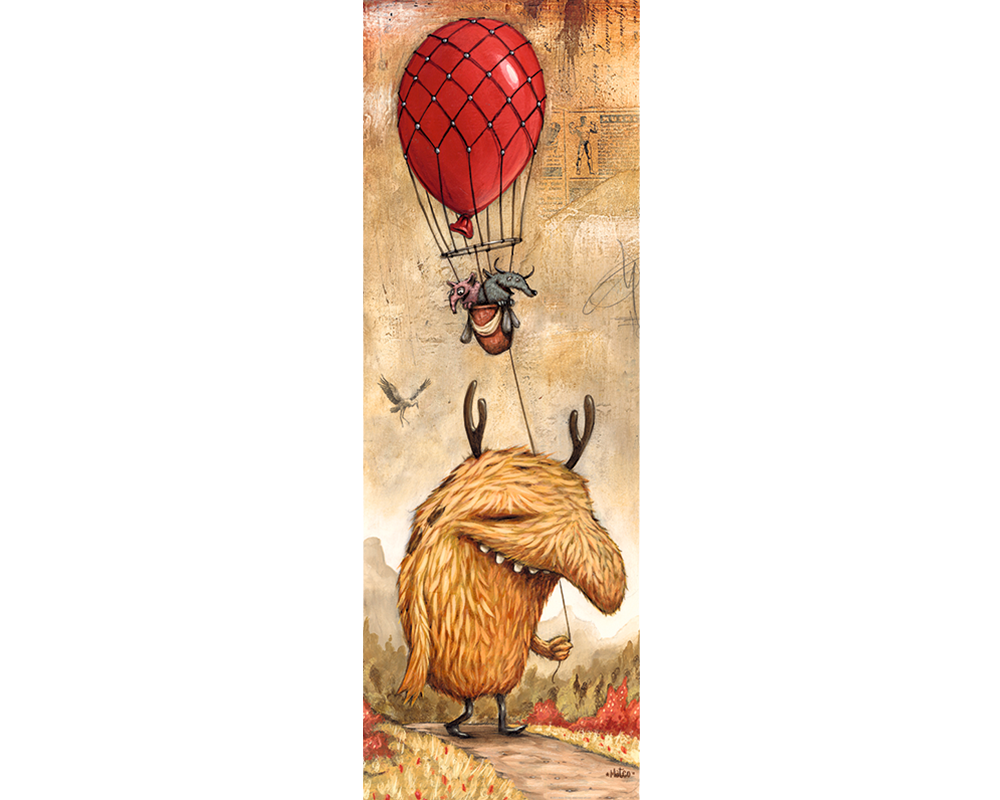 Rompecabezas Zozoville Globo Rojo