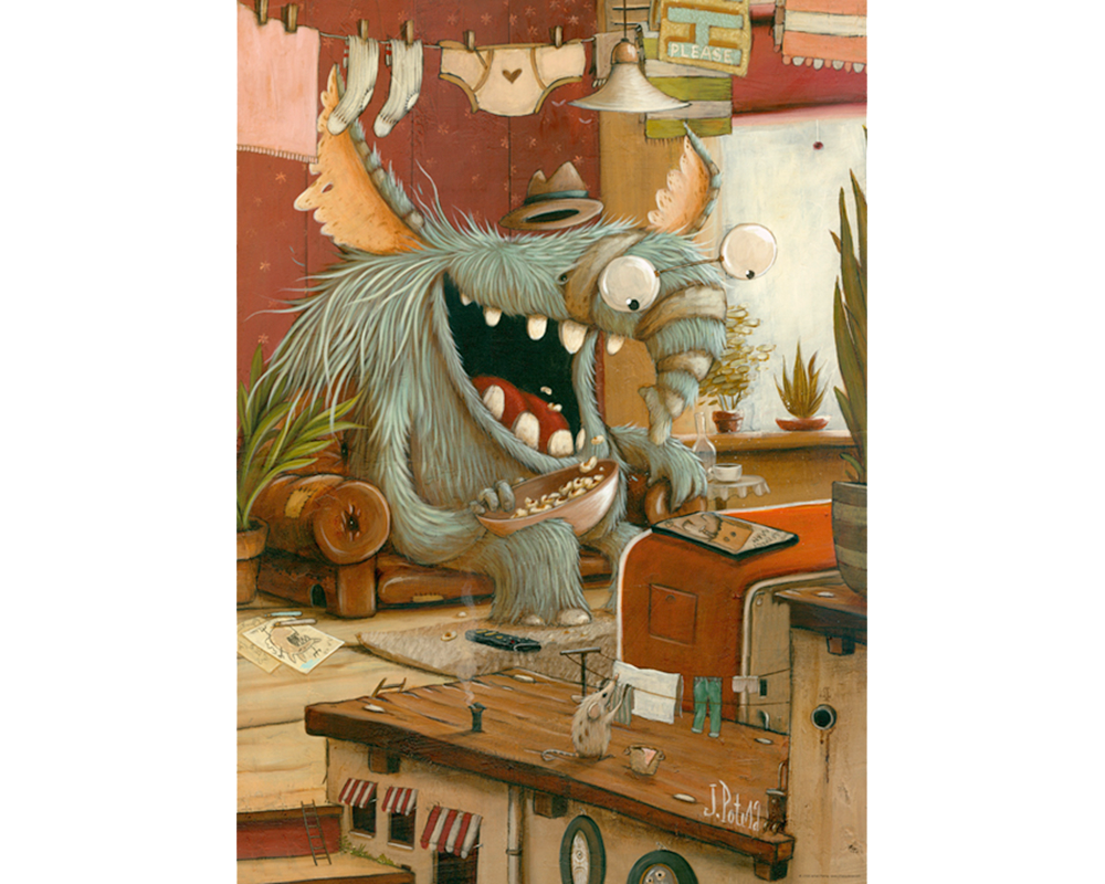 Rompecabezas Zozoville Día de lavar