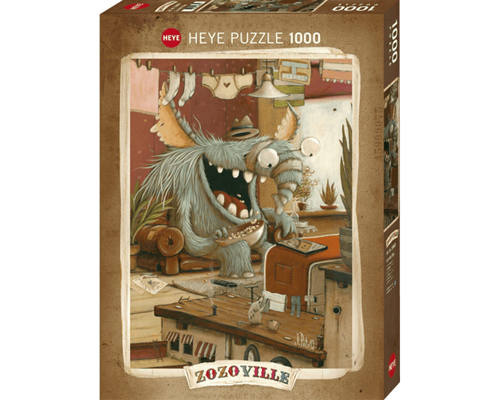 Rompecabezas Zozoville Día de lavar