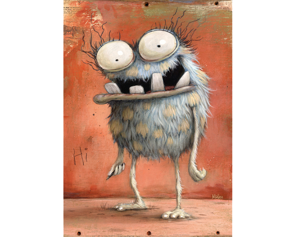 Zozoville Monsta Hi! Rompecabezas 1000 piezas Heye