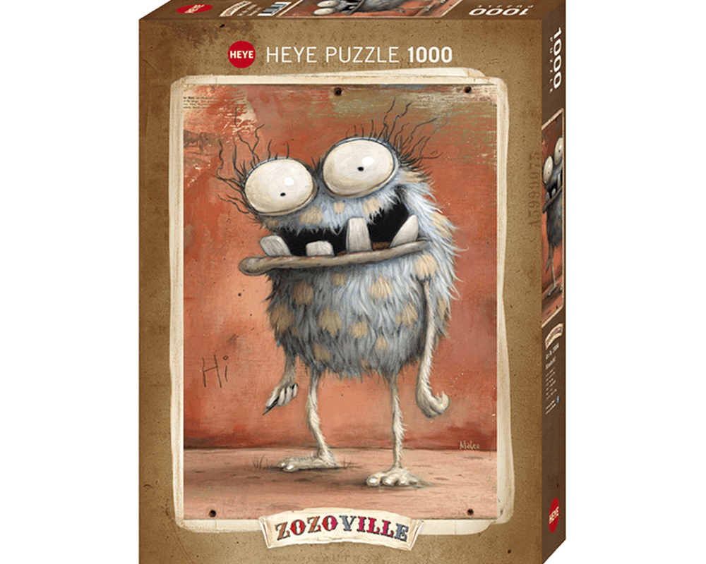 Zozoville Monsta Hi! Rompecabezas 1000 piezas Heye