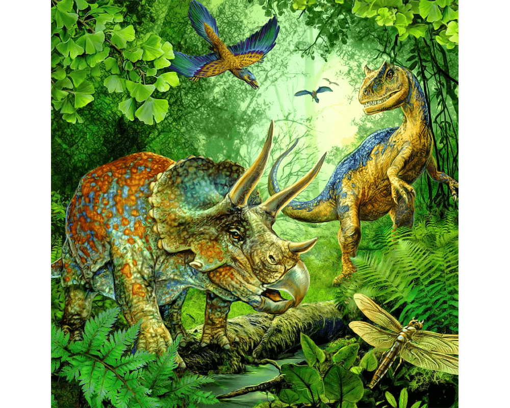 Dinosaurios: 3 Rompecabezas 49 Piezas Ravensburger