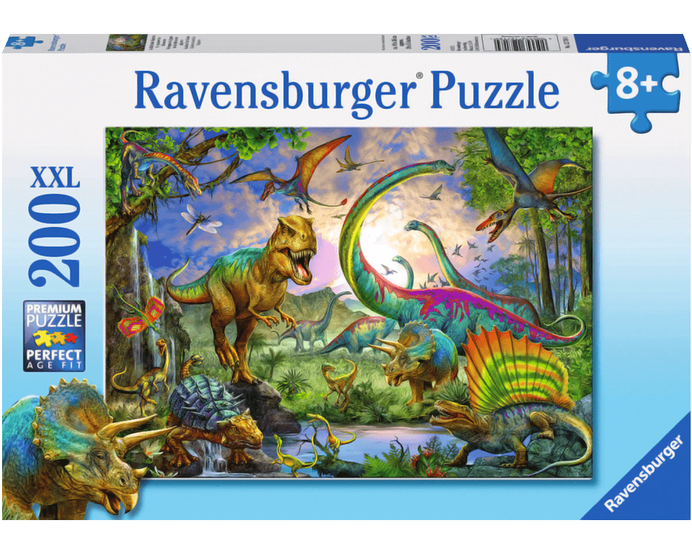 Reino de Dinosaurios Rompecabezas 200 Piezas Ravensburger
