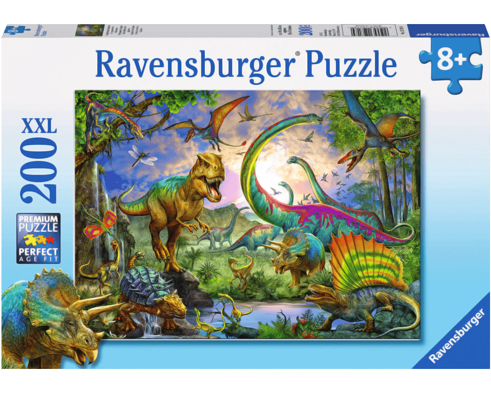 Reino de Dinosaurios: Rompecabezas 200 Piezas Ravensburger