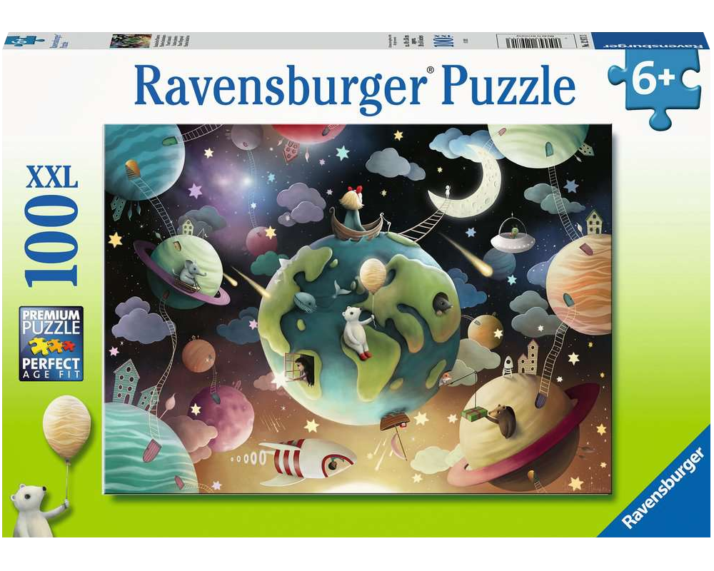 Planetas Fant sticos Rompecabezas 100 Piezas XXL Ravensburger