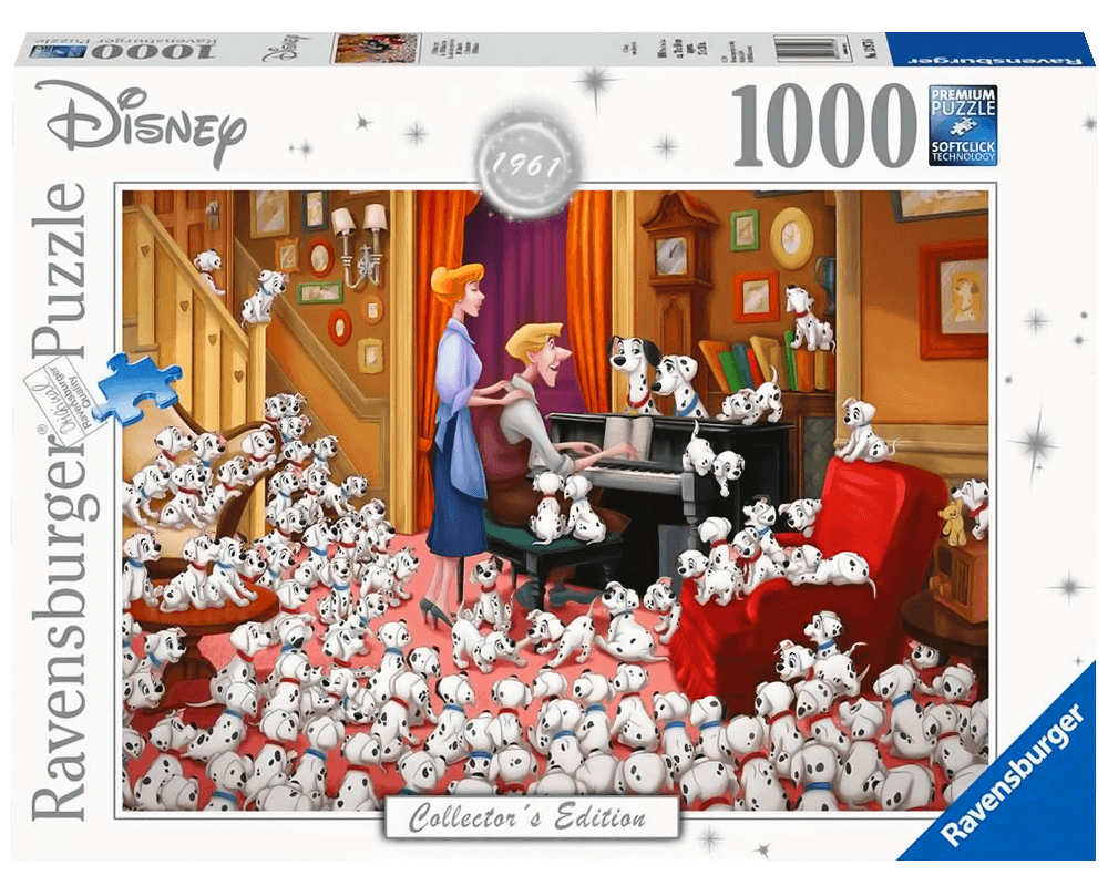 101 Dalmatas : Rompecabezas 1000 Piezas Disney Ravensburger