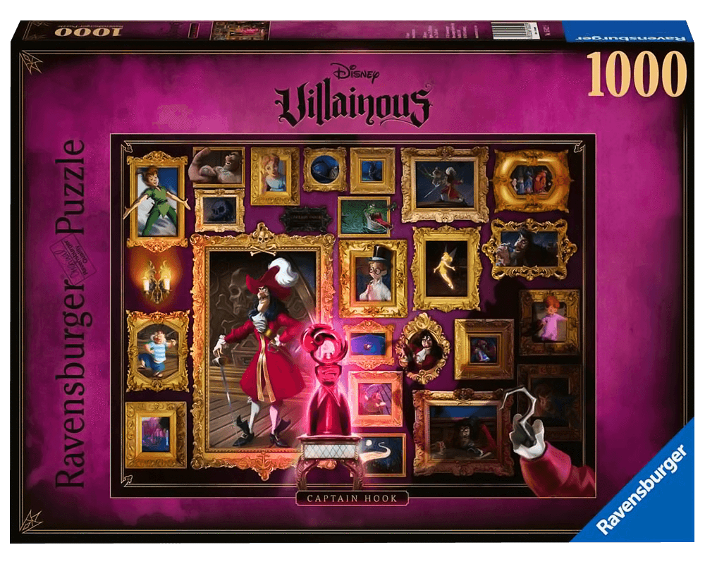 Capitán Garfio Disney Villanos Rompecabezas