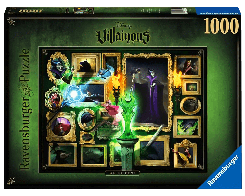 Villanos - Maléfica: Rompecabezas 1000 piezas Ravensburger