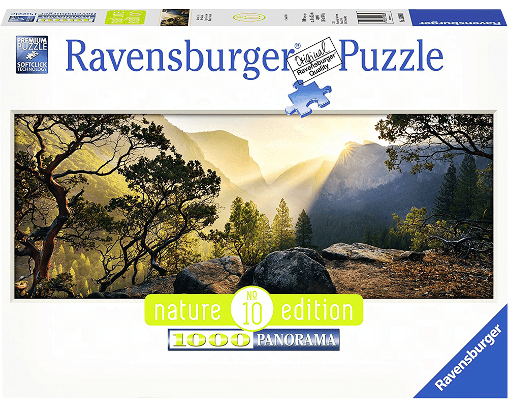 Parque Yosemite: Rompecabezas 1000 Piezas Panorámico Ravensburger