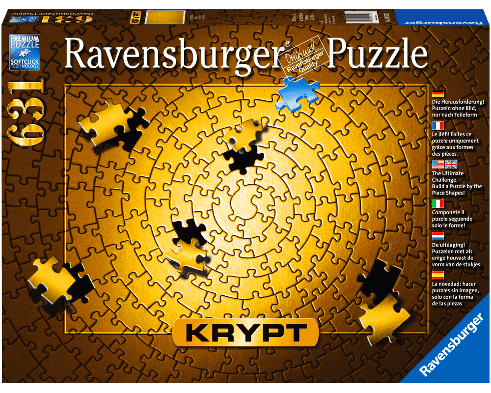 Krypt - Todo Dorado: Rompecabezas 631 Piezas Ravensburger