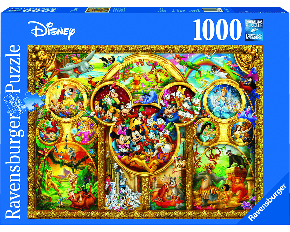 Los Mejores Temas de Disney: Rompecabezas 1000 Piezas Disney Ravensbur