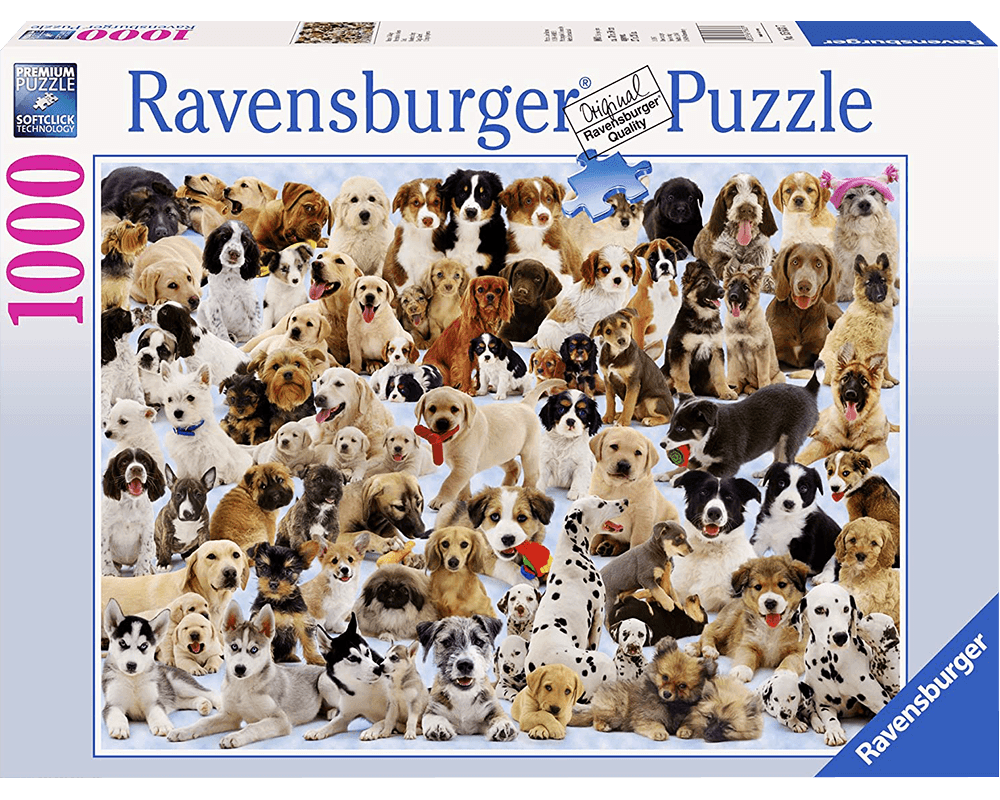 Perros de Todo el Mundo Rompecabezas 1000 Piezas Ravensburger