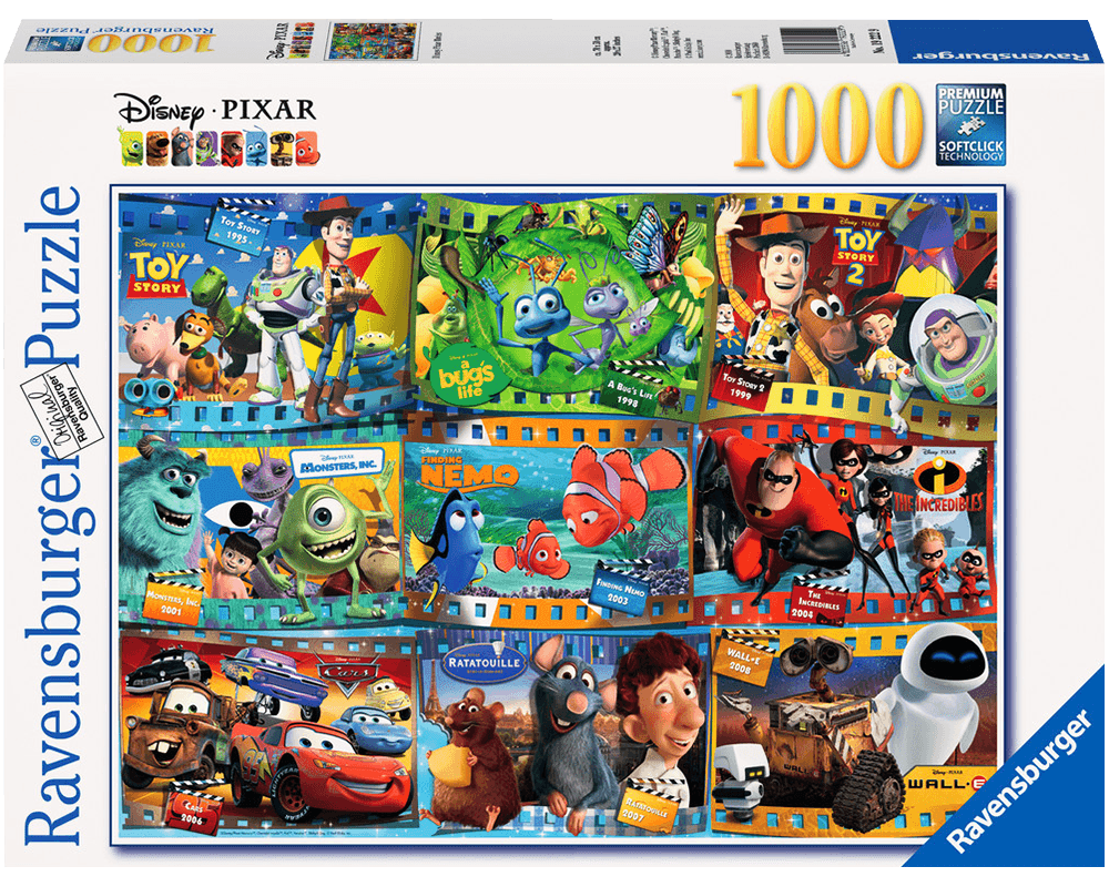 Película de Pixar: Rompecabezas 1000 Piezas Disney Ravensburger
