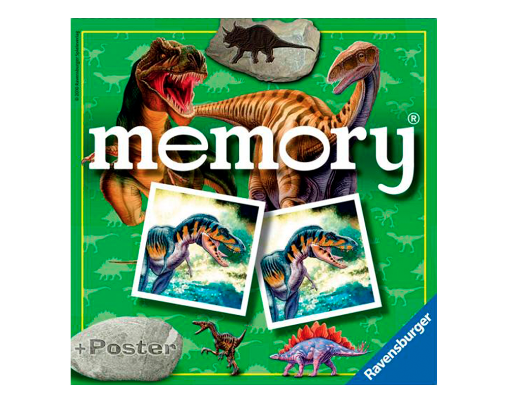 Memory® Dinos: Juego de Mesa Ravensburger