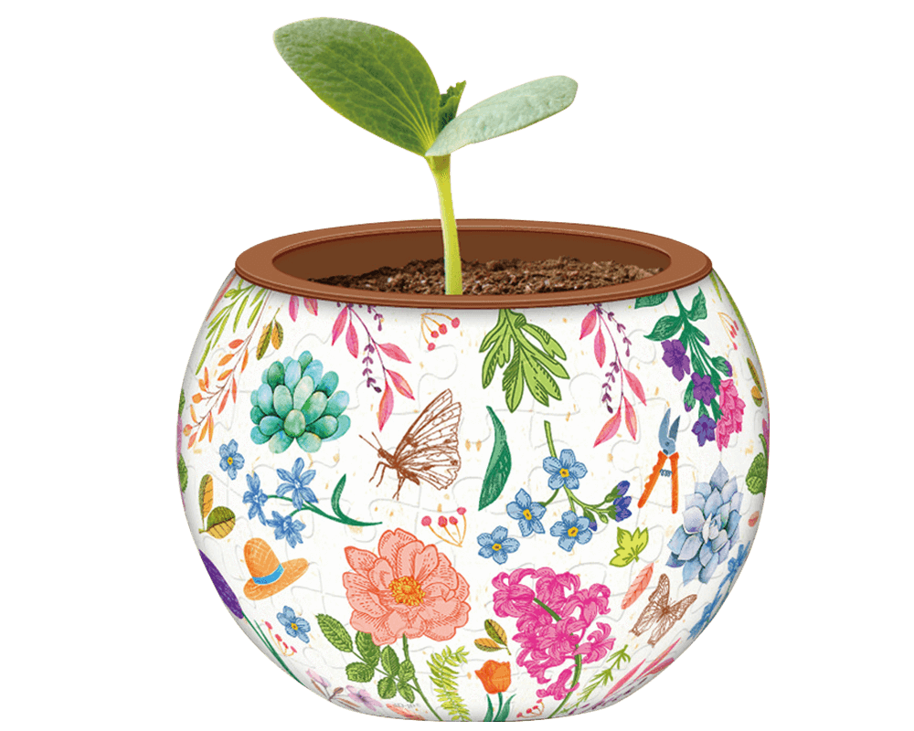 Mi Pequeño Jardín (Maceta): Rompecabezas 80 Piezas PieceRelax