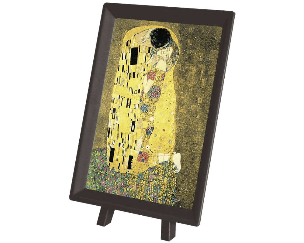 Klimt - El Beso: Rompecabezas Plástico Pintoo