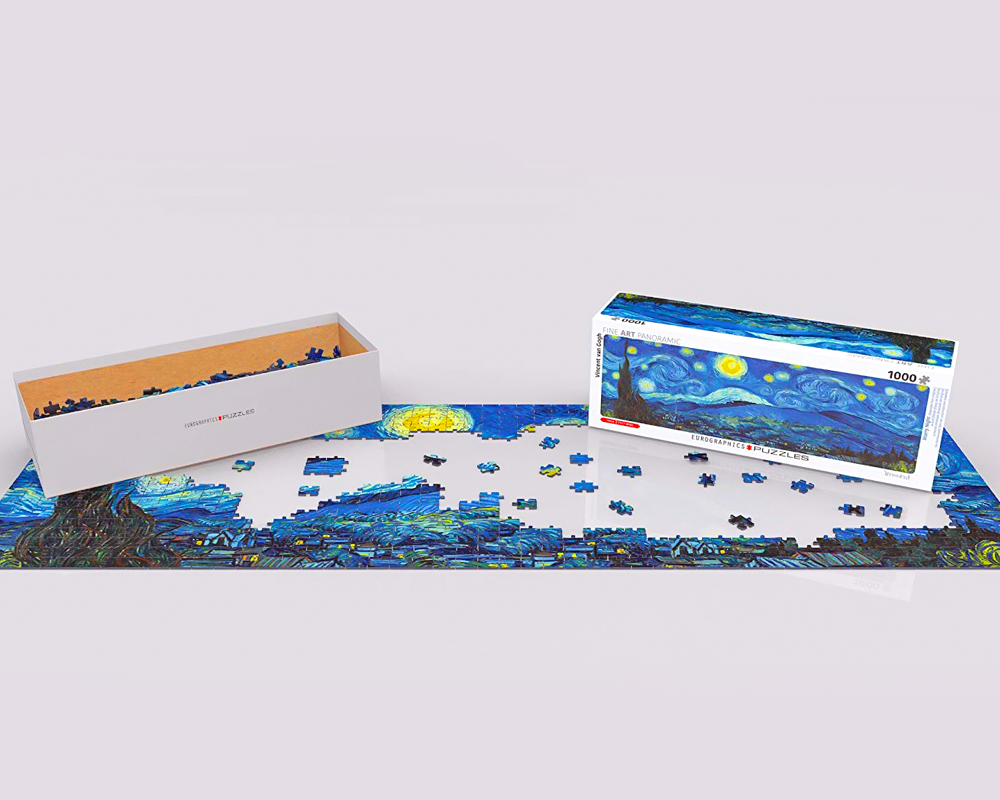 Van Gogh: Noche Estrellada: Rompecabezas 1000 Piezas Eurographics