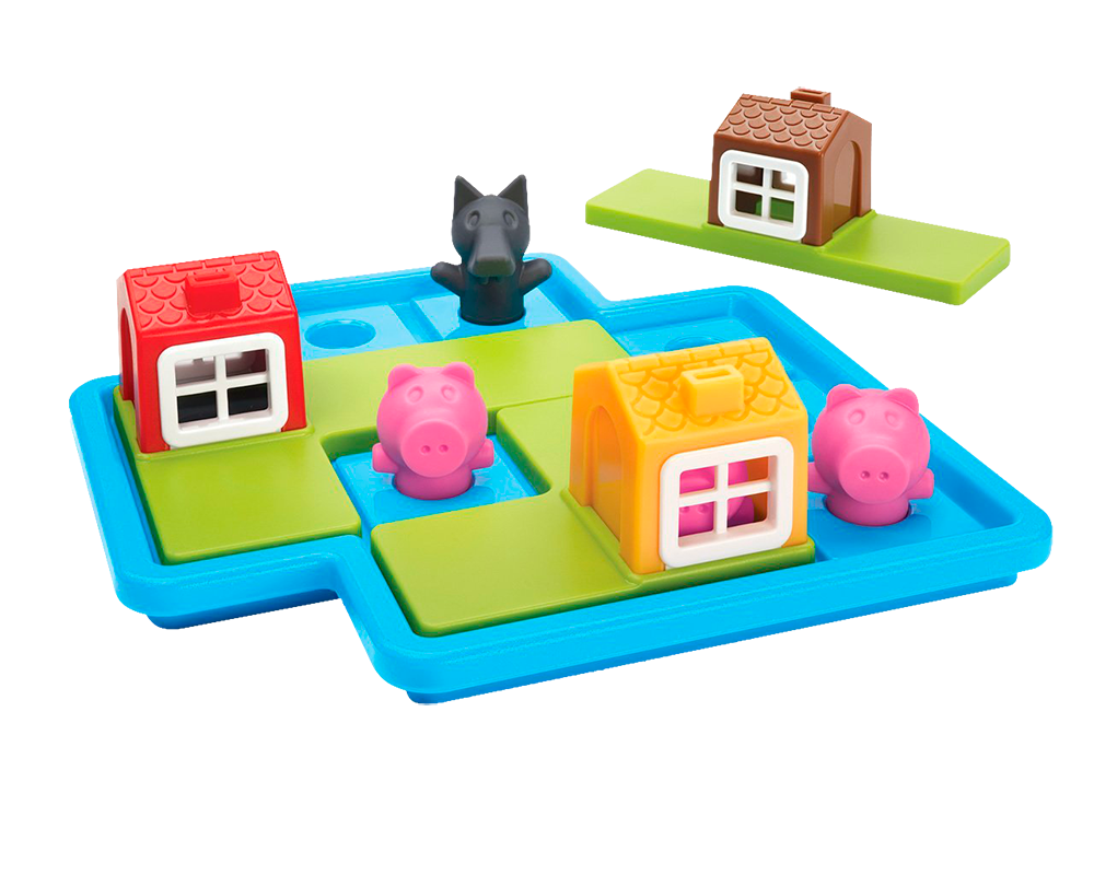 Los 3 Cochinitos: Juego de Lógica Smart Games