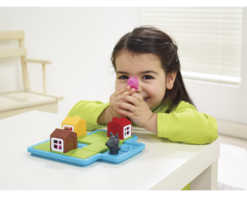 Los 3 Cochinitos: Juego de Lógica Smart Games