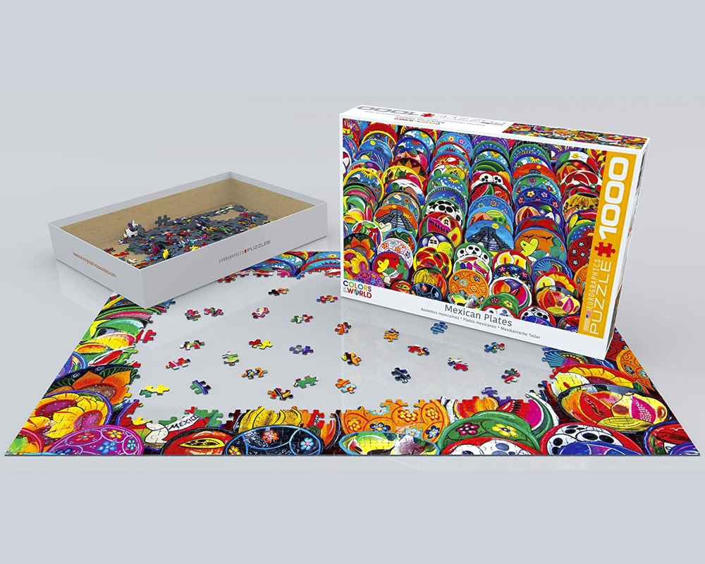 Platos Mexicanos: Rompecabezas 1000 Piezas Eurographics