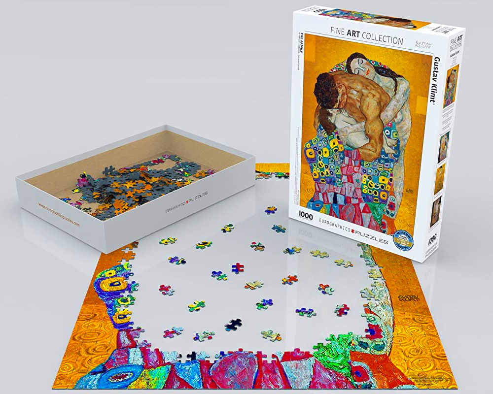 Klimt: La Familia: Rompecabezas de Arte 1000 Piezas Eurographics