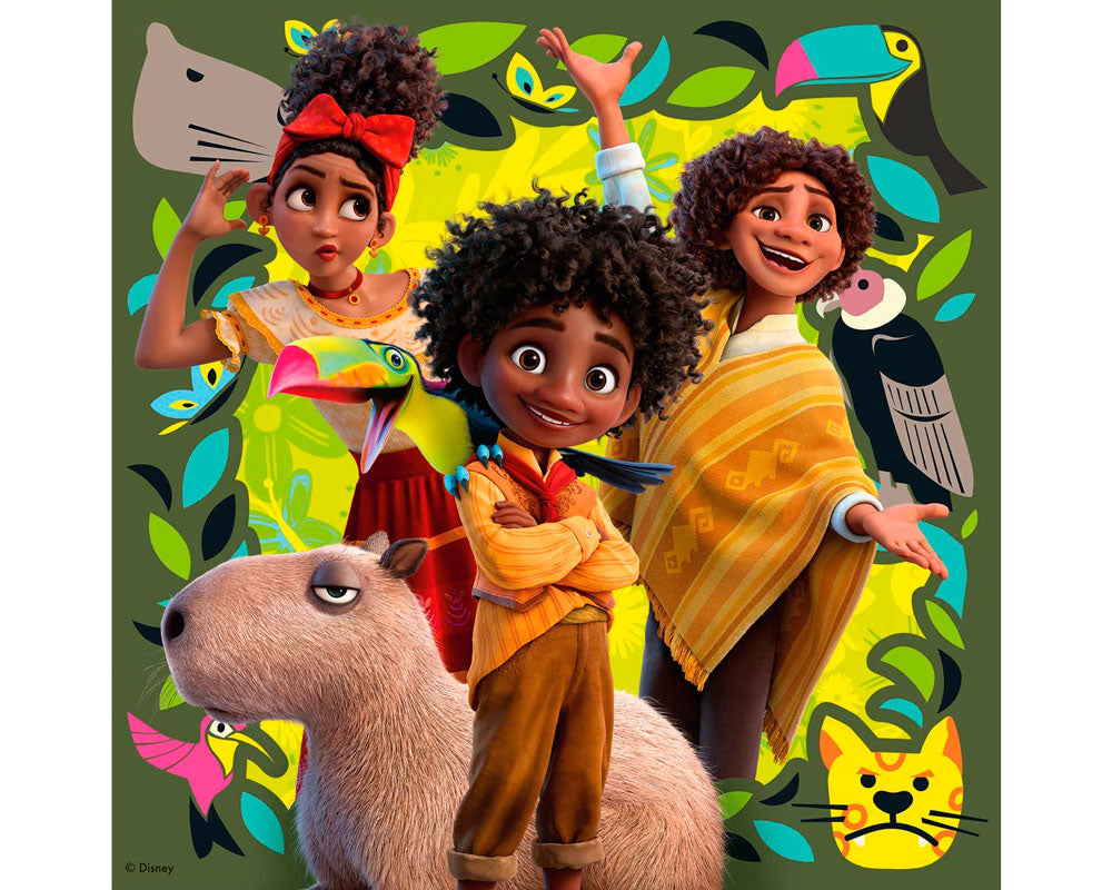 Disney Encanto La Magia te Espera Rompecabezas 3 x 49 Piezas Ravensburger