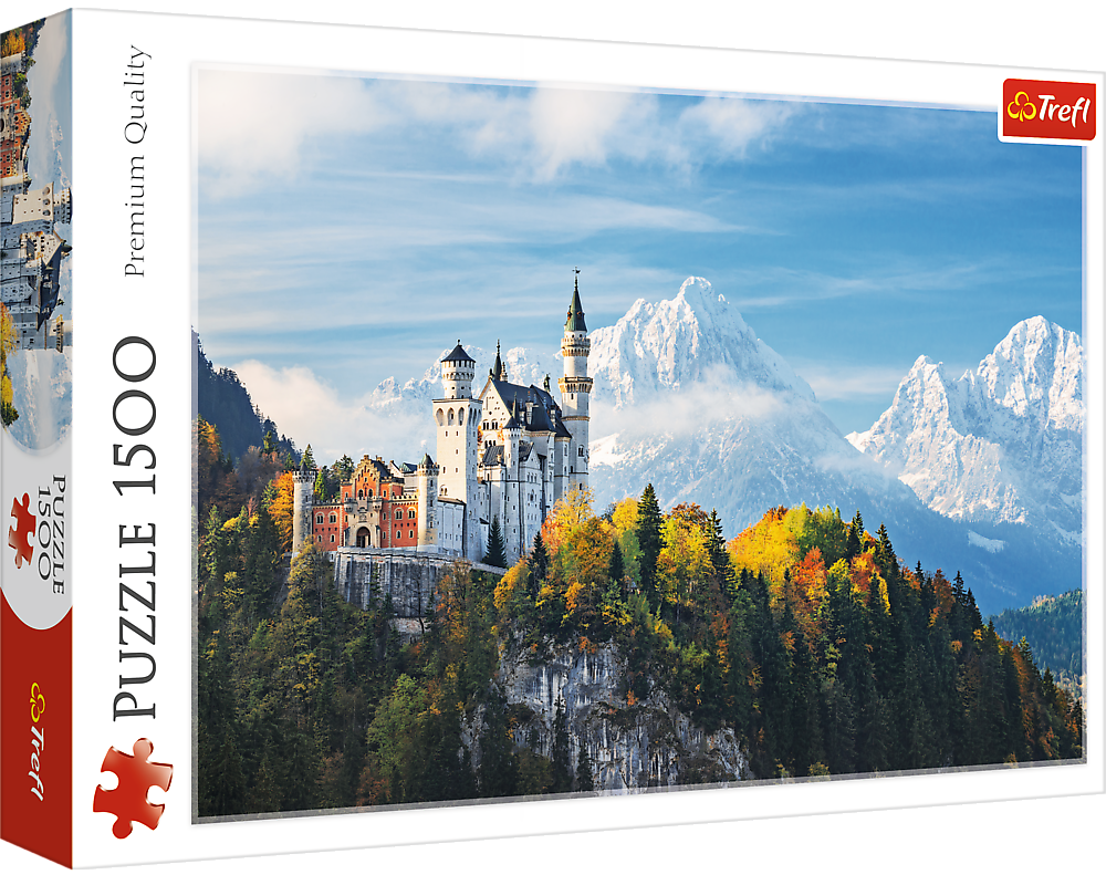 Alpes Bávaros, Alemania: Rompecabezas 1500 Piezas Trefl