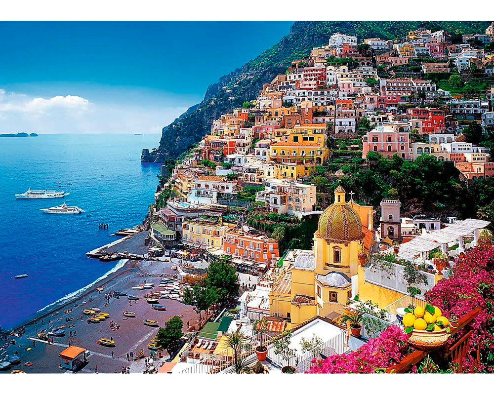 Positano, Italia: Rompecabezas 500 Piezas Trefl