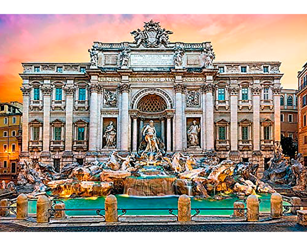 Fontana di Trevi: Rompecabezas 500 Piezas Trefl