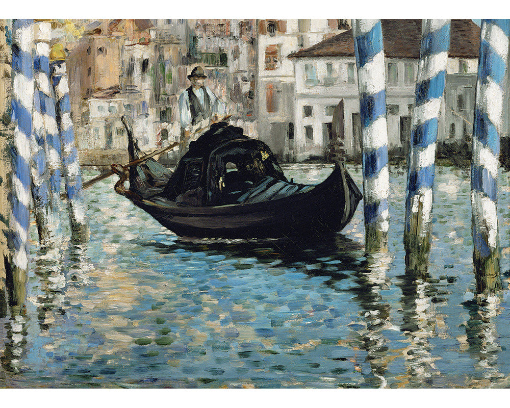Monet - El Gran Canal de Venecia Rompecabezas de Arte 1000 Piezas Eurographics