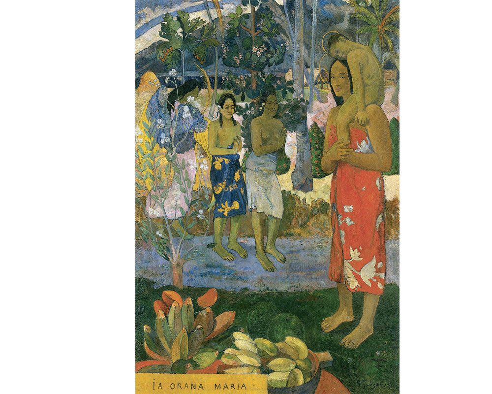 Paul Gauguin La Orana María Rompecabezas de Arte 1000 Piezas Eurographics