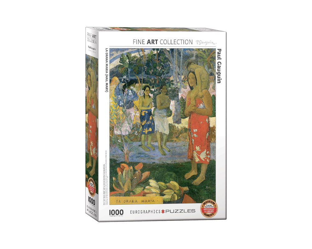 Paul Gauguin La Orana María Rompecabezas de Arte 1000 Piezas Eurographics