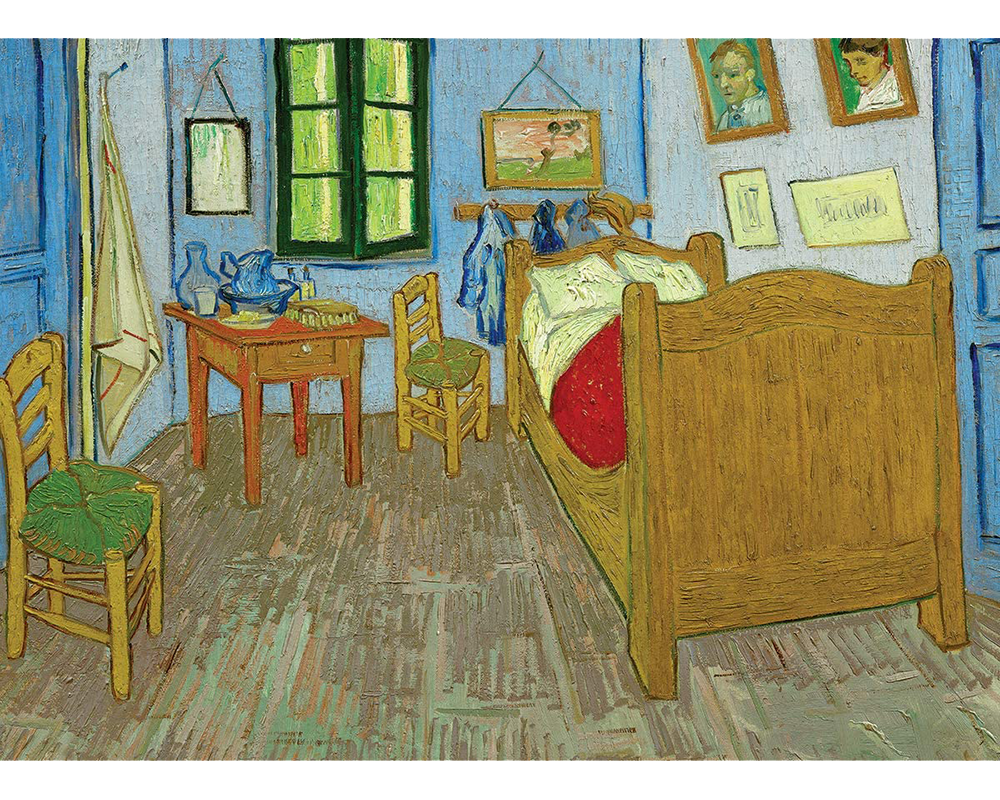 Van Gogh - La Habitación: Rompecabezas de Arte 1000 Piezas Eurographics