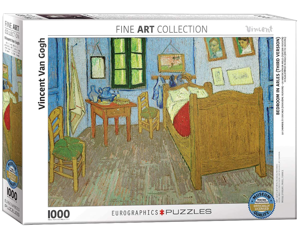Van Gogh - La Habitación: Rompecabezas de Arte 1000 Piezas Eurographics