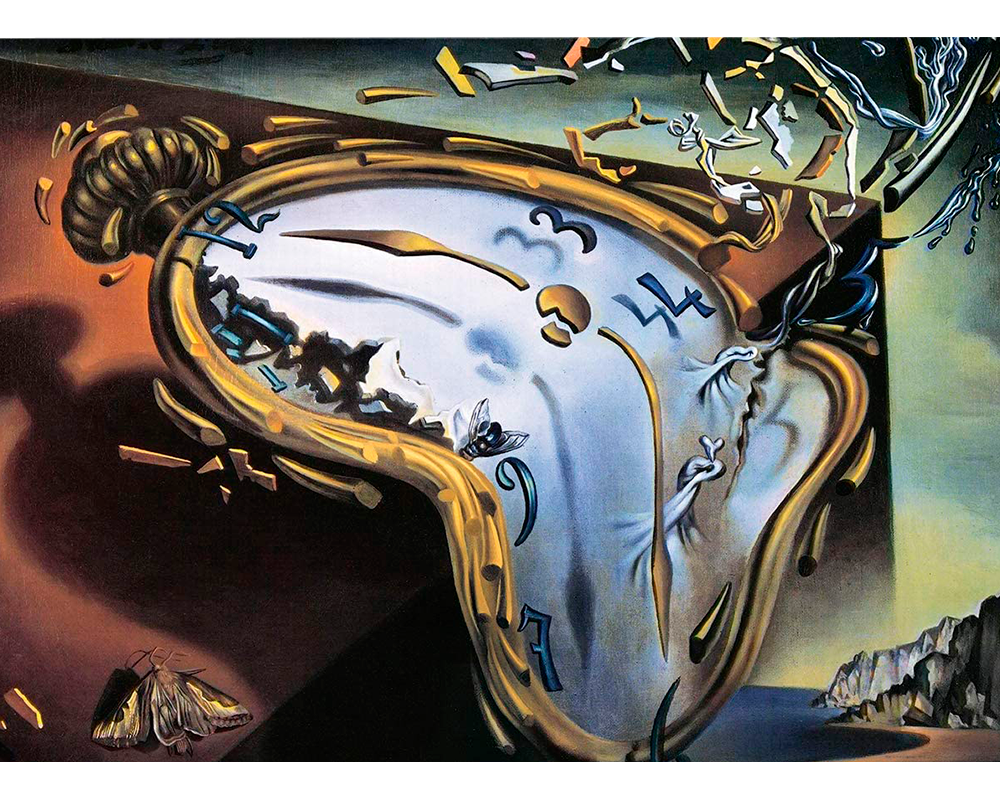 Salvador Dali: Reloj Flexible: Rompecabezas de Arte 1000 Piezas Eurographics