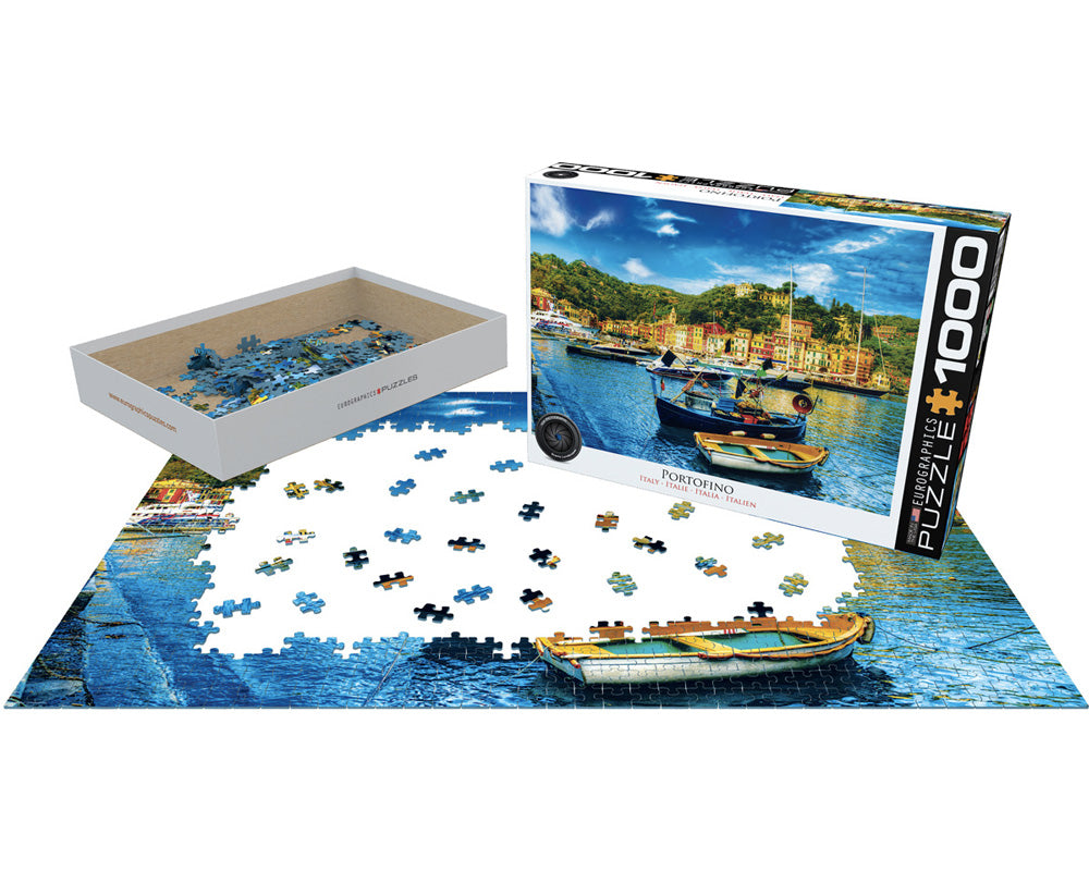 Portofino, Italia Rompecabezas 1000 Piezas Eurogaphics