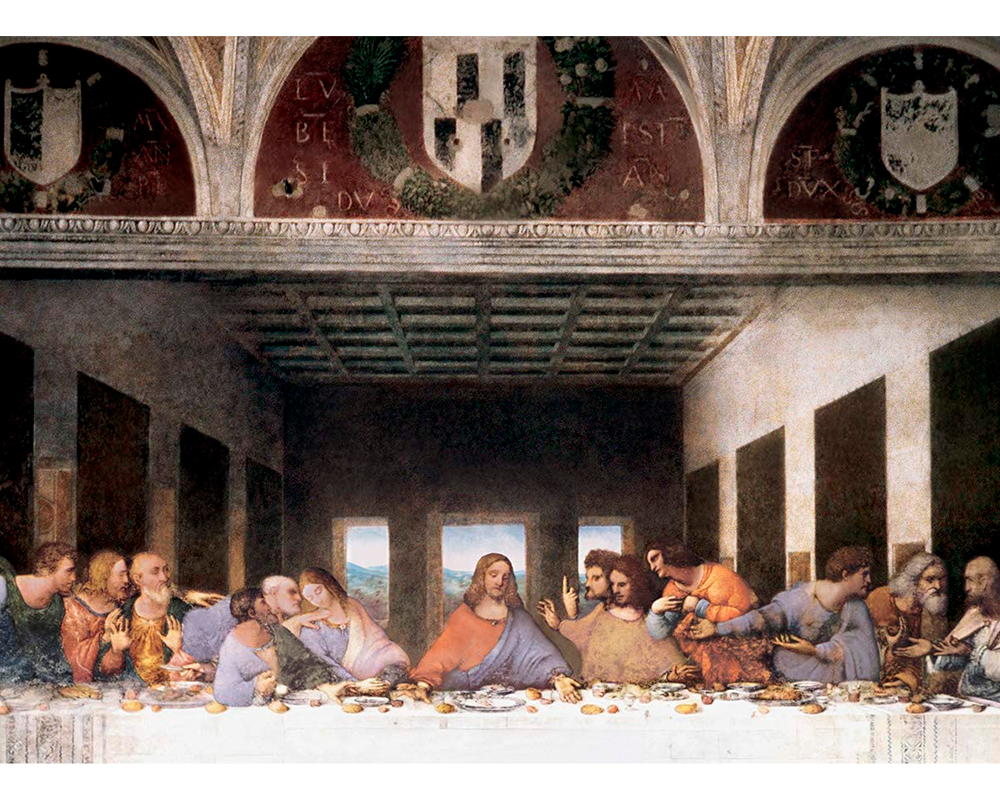 Leonardo Da Vinci: La Ultima Cena: Rompecabezas de Arte 1000 Piezas Eurographics