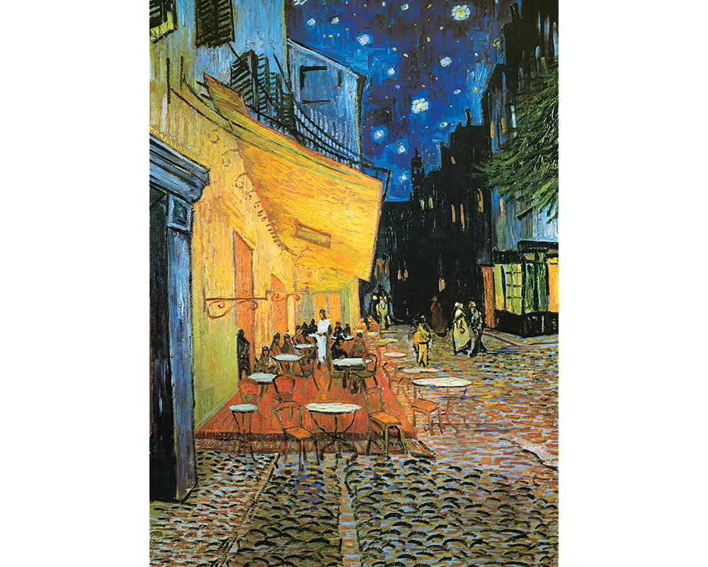 Van Gogh - Café Terraza: Rompecabezas de Arte 1000 Piezas Eurographics