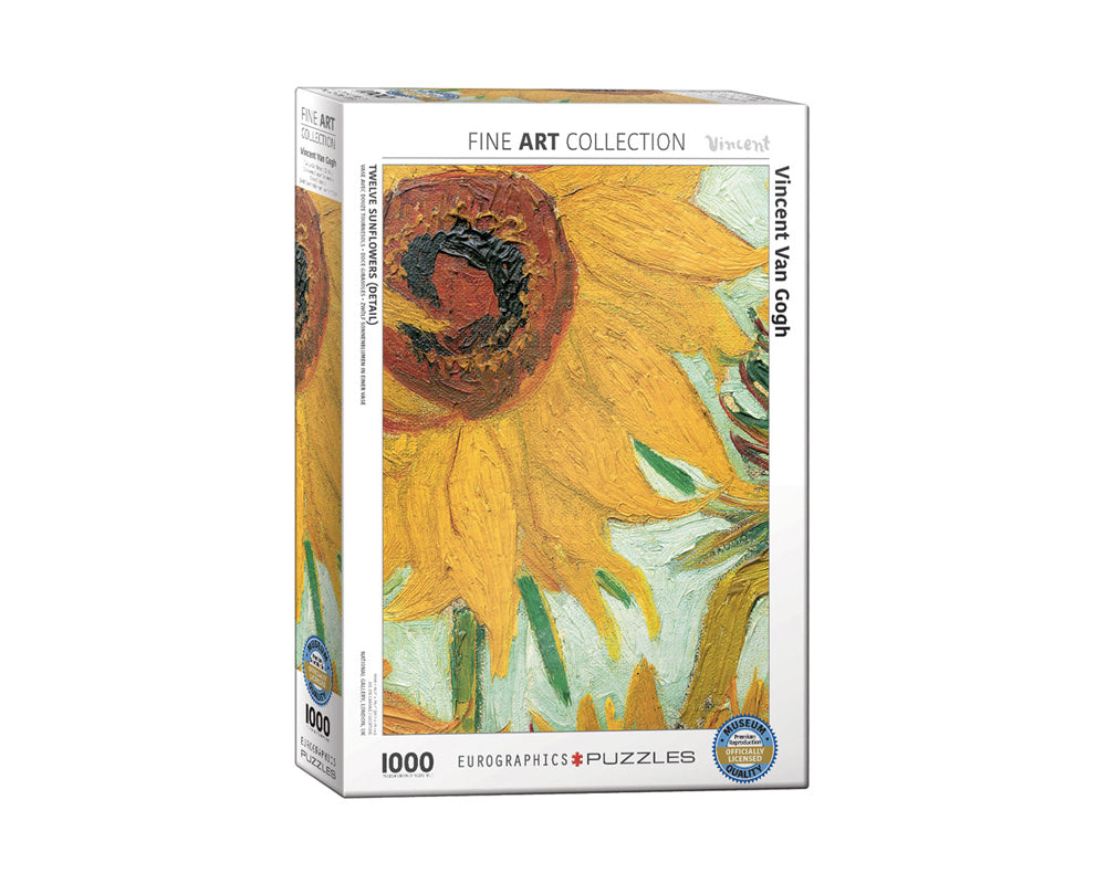 Van Gogh Girasol Rompecabezas de Arte 1000 Piezas Eurographics