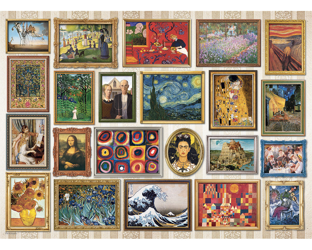 Obras Maestras Rompecabezas 1000 Piezas Eurographics