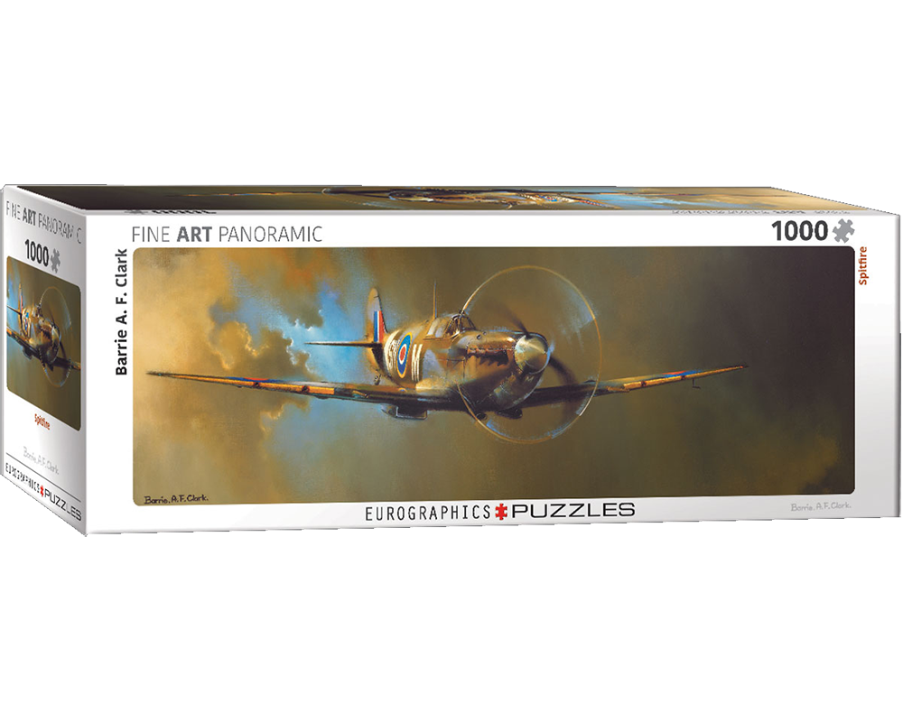 Barbie Clark - Spitfire: Rompecabezas 1000 Piezas Panorámico Eurographics