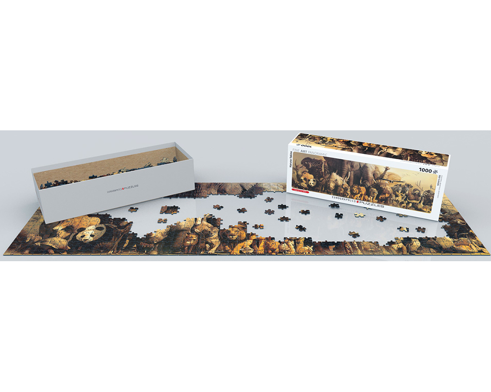 Haruo Takino - Arca de Noé: Rompecabezas 1000 Piezas Panorámico Eurographics
