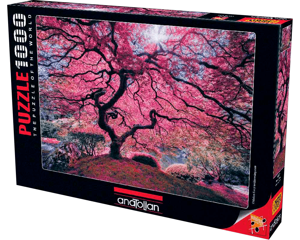 Moises Levy - Árbol Rosa: Rompecabezas de 1000 piezas Anatolian